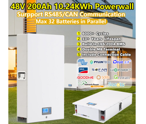 Batería de litio de almacenamiento de energía para el hogar de 48 V